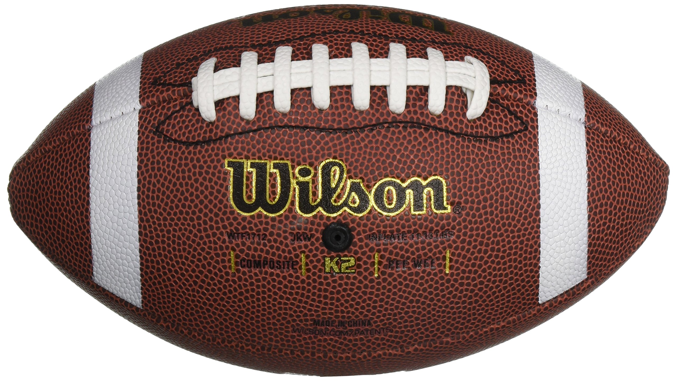 Amazon.com: WILSON K2 Composite Football - PeeWee : Sports & Outdoors